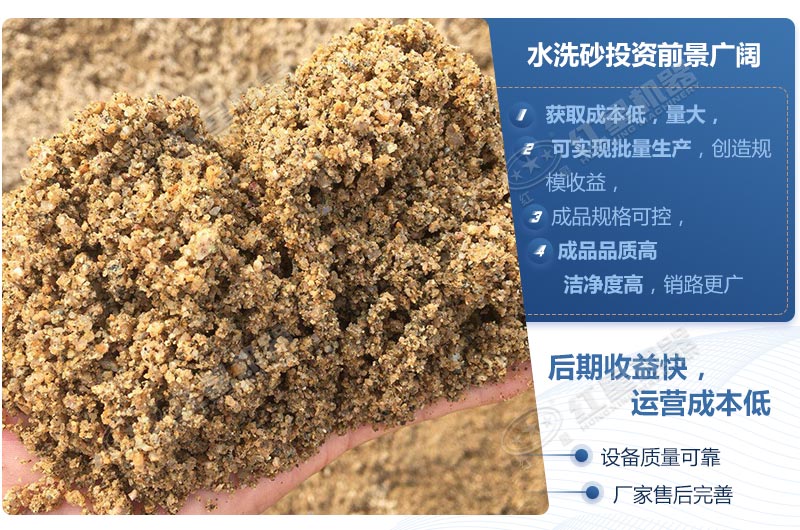 石粉洗出來的砂怎么樣？洗沙設(shè)備多少錢一臺？
