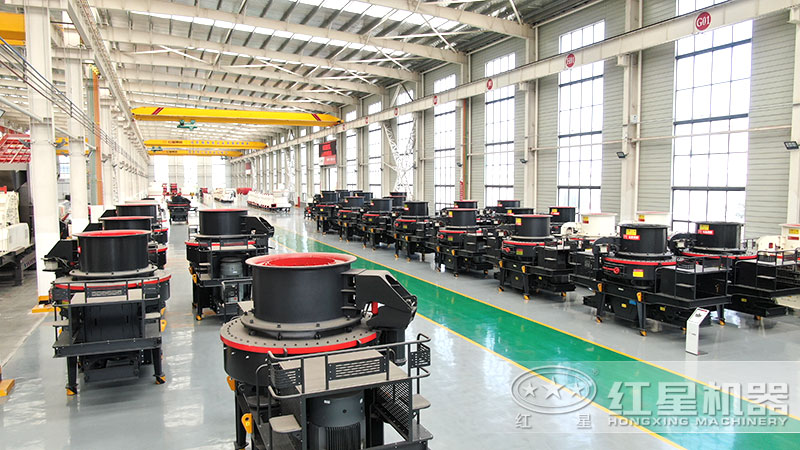 花崗巖石子粉碎機(jī)、制砂機(jī)車(chē)間現(xiàn)貨